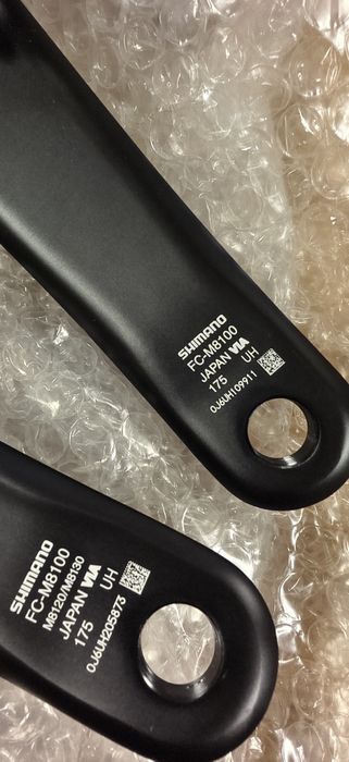 Курбел Shimano Deore XT FC-M8100 12sp плоча 36T рамо 75mm