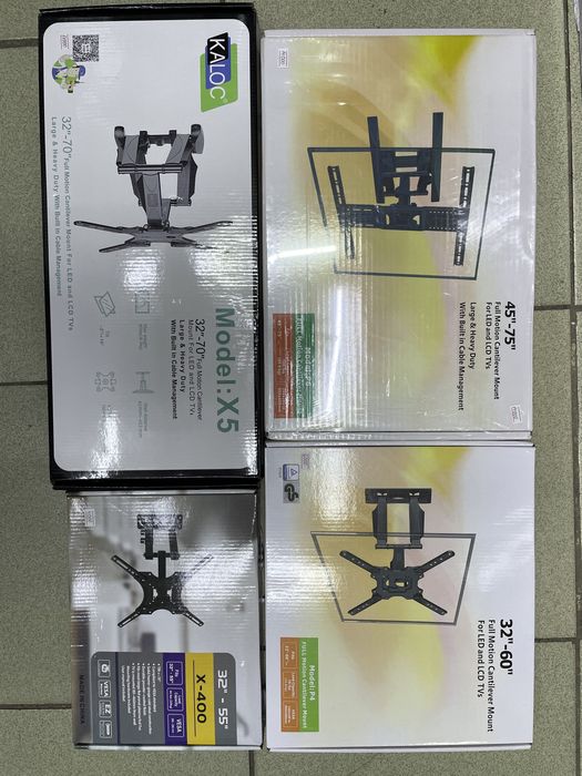 НОВЫЕ разные кронштейны, кранштейны для телевизора