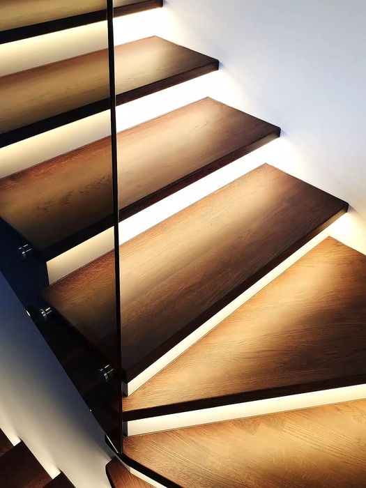 Lemn masiv Scară interioară