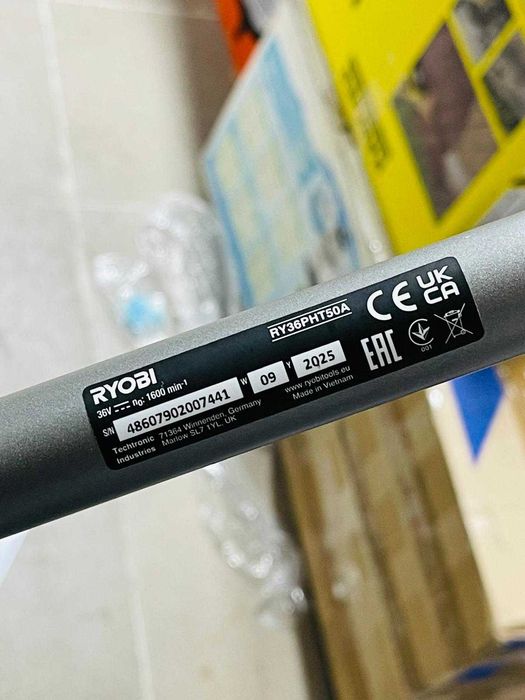 Trimmer telescopic RYOBI RY36PHT50A-0 36 V