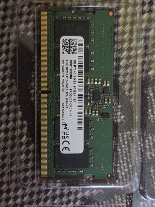 Ram DDR SODIMM 4800mghz