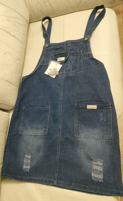 Сарафан джинсовый