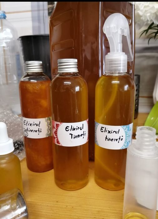 Vand ulei corp, bronzare  - Elixirul Tineretii - facut 100%din 30 ulei