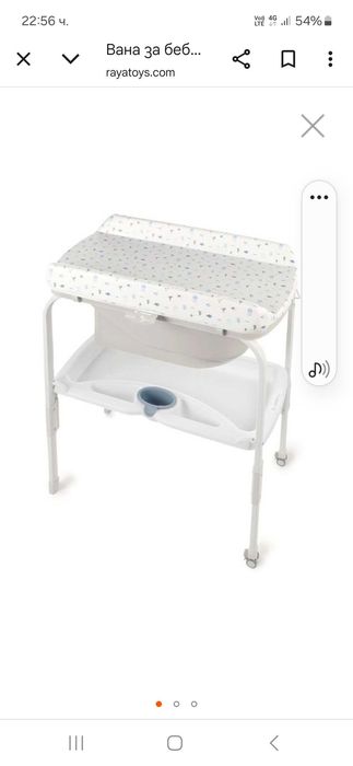 Ваничка за къпане с повивалник jane flip