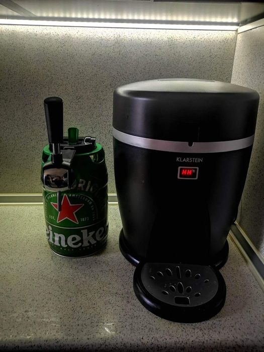 Диспенсър за бира Klarstein Tap2Go 2v1