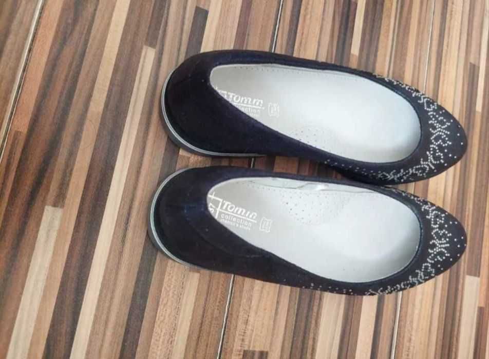 Pantofi sidefați casual cu pietricele 37