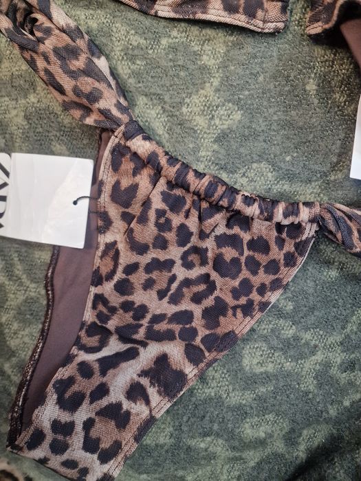 Дамски бански Zara леопард