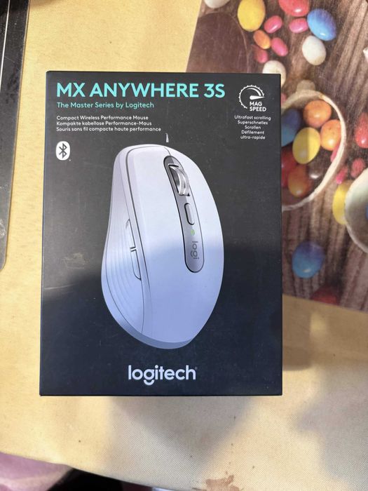 Logitech MX Anywhere 3, Bluetooth, USB-C, MagSpeed, Multi-Device