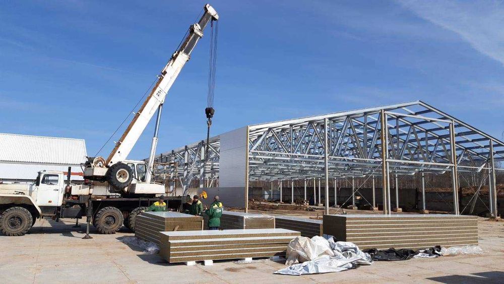 Ангары Лстк разборные металлоконструкции