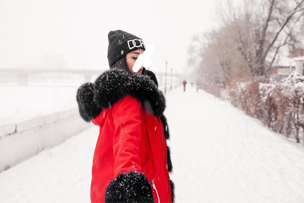 Продам красную парку