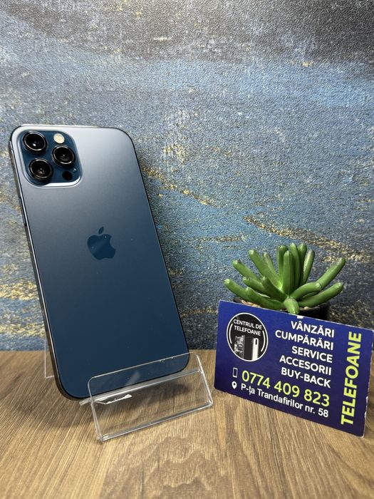 Iphone 12 pro max/128gb/2Ani Garantie Centrul de Telefoane/rate