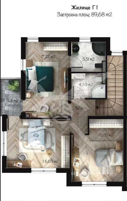 Продава се Къща в Пловдив, Беломорски - 162 кв.м за 1358 €/кв.м - Снимка #1