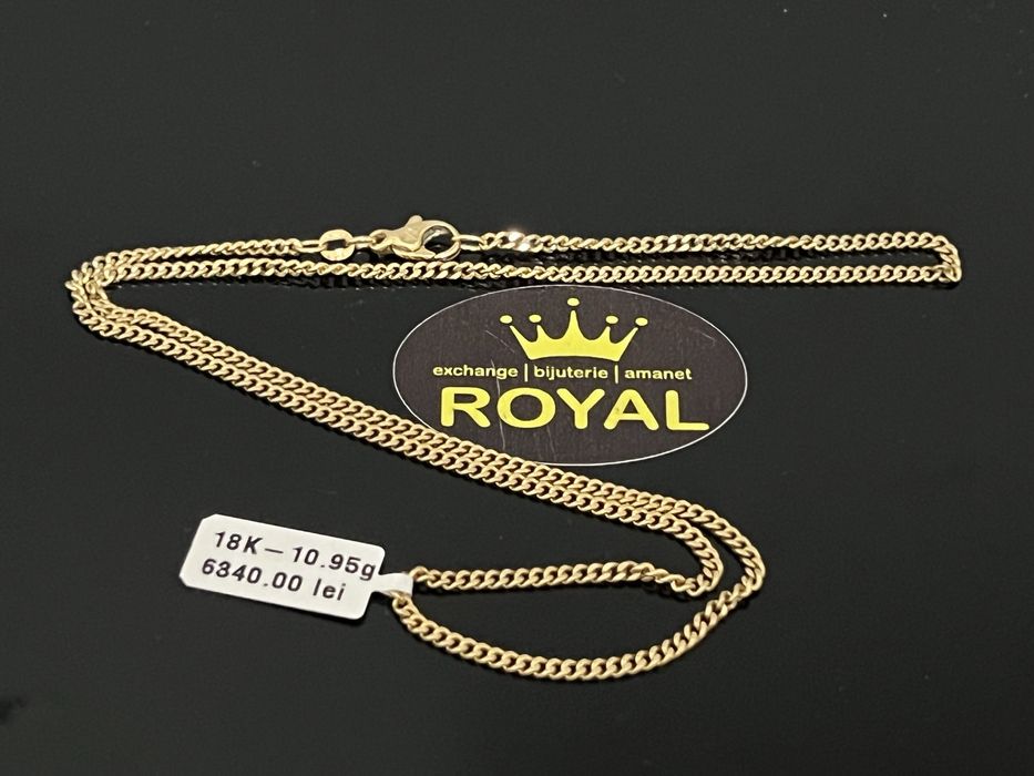 Bijuteria Royal CB : Lant aur 18K 750  10,95 gr