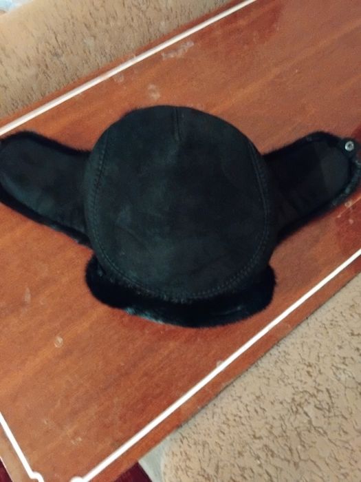 Шапка норковая ушанка