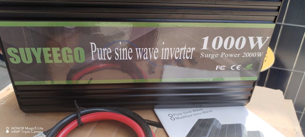 Инвертор 2000 W пълна синусоида+акумулатор и мн. други ТОП предложения
