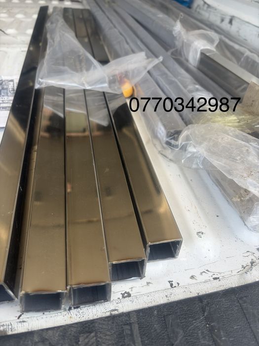 Teava inox lucios