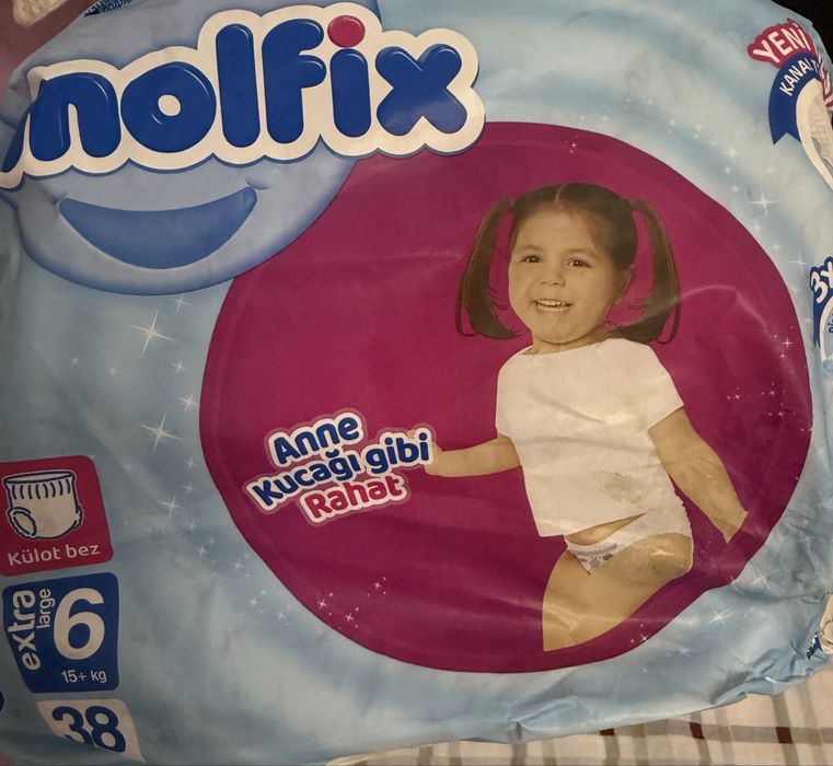 Molfix 6 памперсы трусики