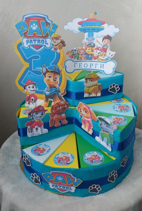 Картонени торти/подаръчни кутии за рожден ден