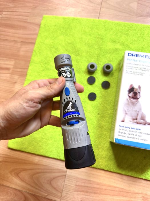 Kit pet nail grinder pet grooming dispozitiv unghii câini accesorii Dremel 7020 Bosch with AA batteries