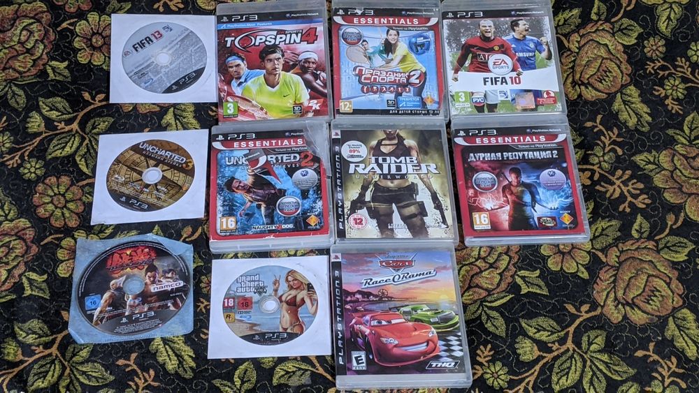 Оригинальные диски с играми для PS3 (PlayStation 3)