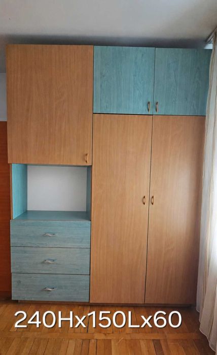 Dulap cu uși dressing pentru dormitor. Politehnica, sector 6