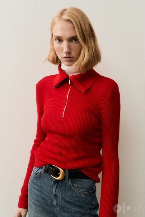 Лонгслив зипка H&M