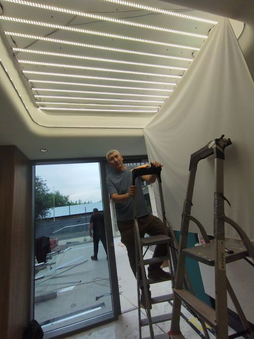 Натяжные потолки