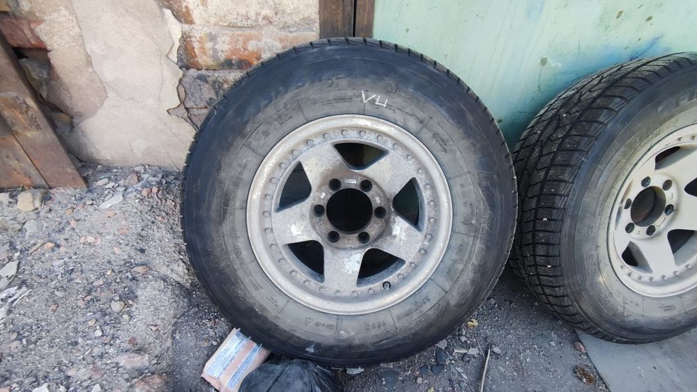 Диски с резиной Pajero 2