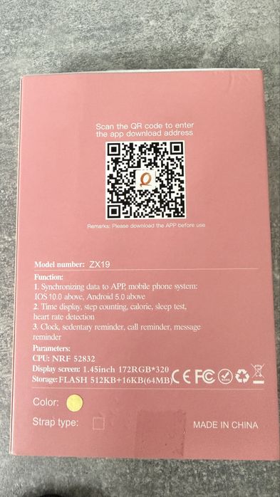Smart watch dama ZX18