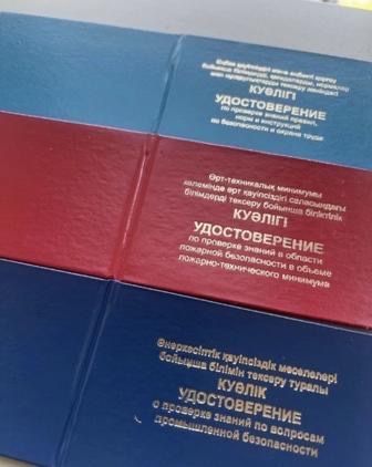Обучение и аттестация (Промбез, БиОТ, ЭБ, ПТМ, Работы на высоте