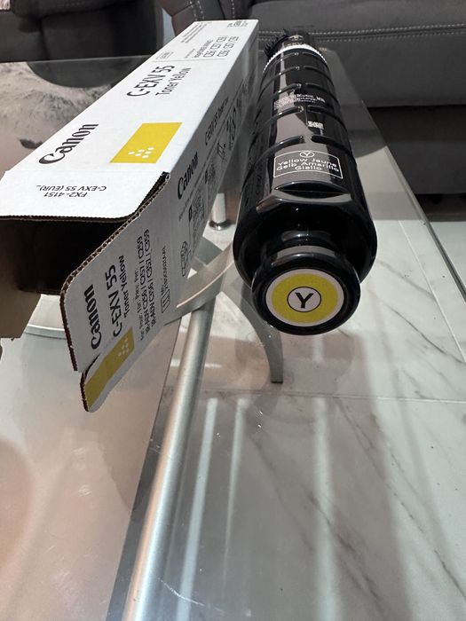 Toner original Canon C-EXV55Y, galben, capacitate 18000 pagini