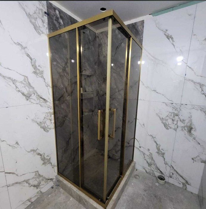 Стеклянная межкомнатная перегородка Душ кабина на Заказ и в Рассрочку