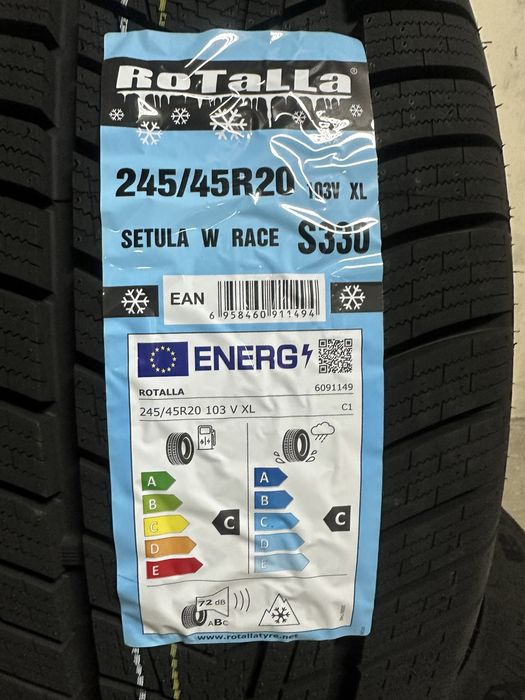 Нови зимни гуми ROTALLA SETULA W RACE S330 245/45R20 103V XL НОВ DOT