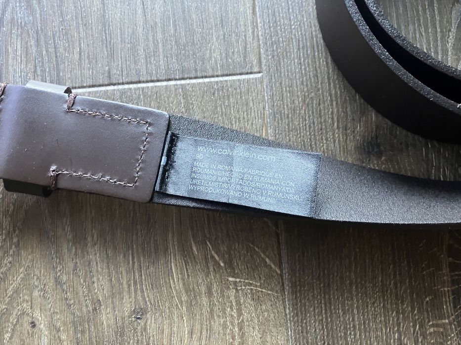 Мъжки Кожен колан Calvin Klein