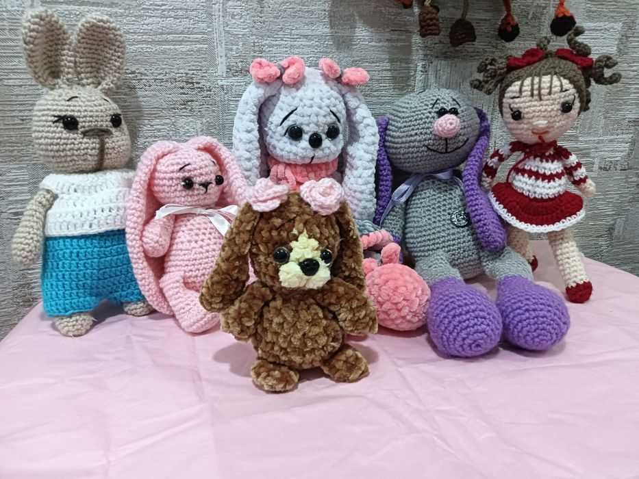 Вязанные игрушки