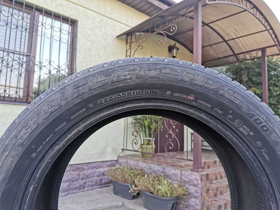 Летние шины Bridgestone 225/55/R18
