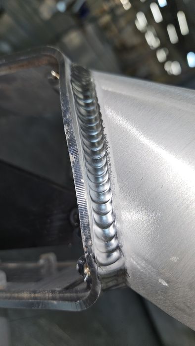 Цветна заварка на неръждавейка и алуминий