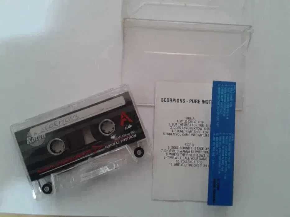 Caseta audio originala de colectie a trupei SCORPIONS