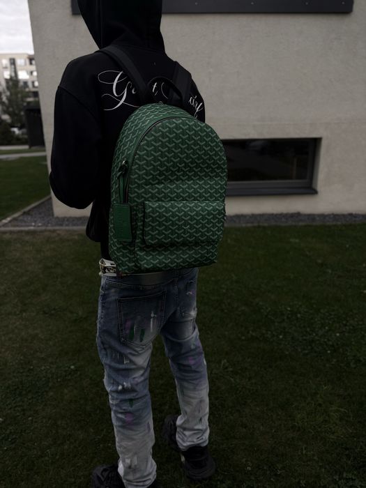Ghiozdan goyard verde
