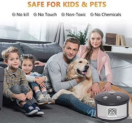 Ултразвуков вътрешен репелент за гризачи 4 в 1 Защита на дома