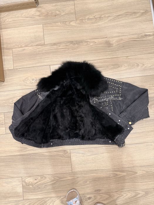 Дамско яке с пух