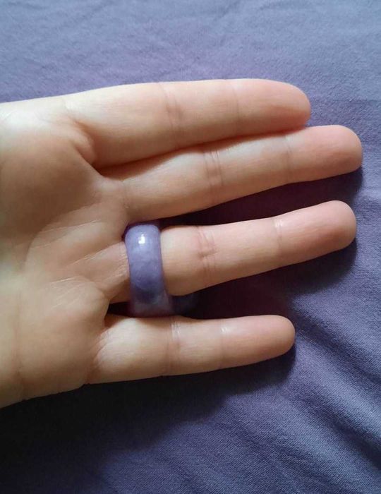 Масивен пръстен от аметист