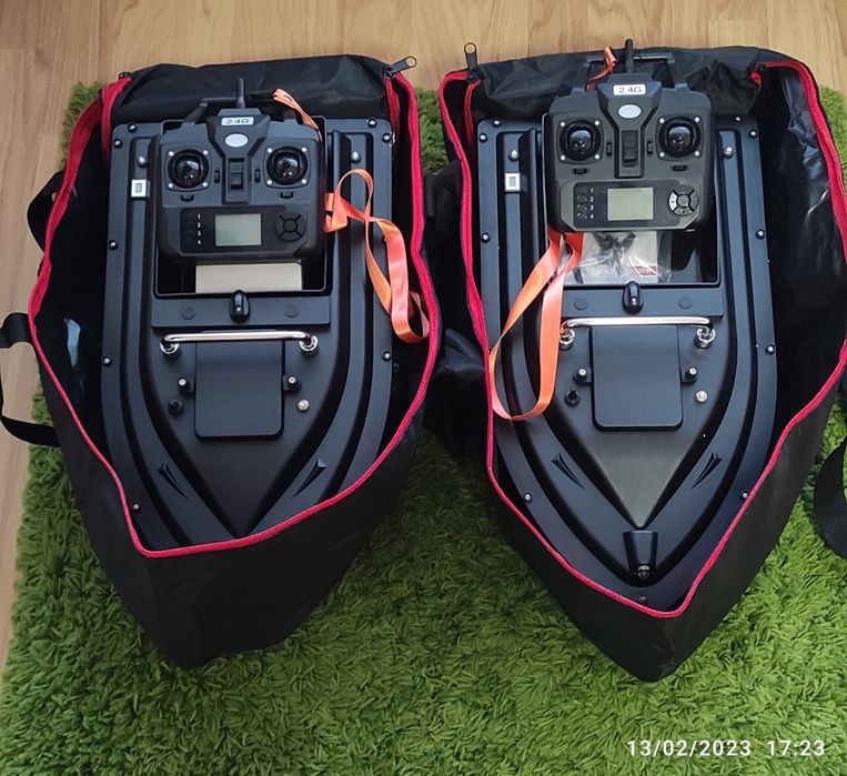 Лодка за захранка с GPS 16 точки и автопилот+чанта промо