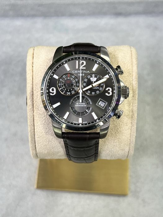 Швейцарские часы Certina DS Podium Chronograph, кварцевый механизм