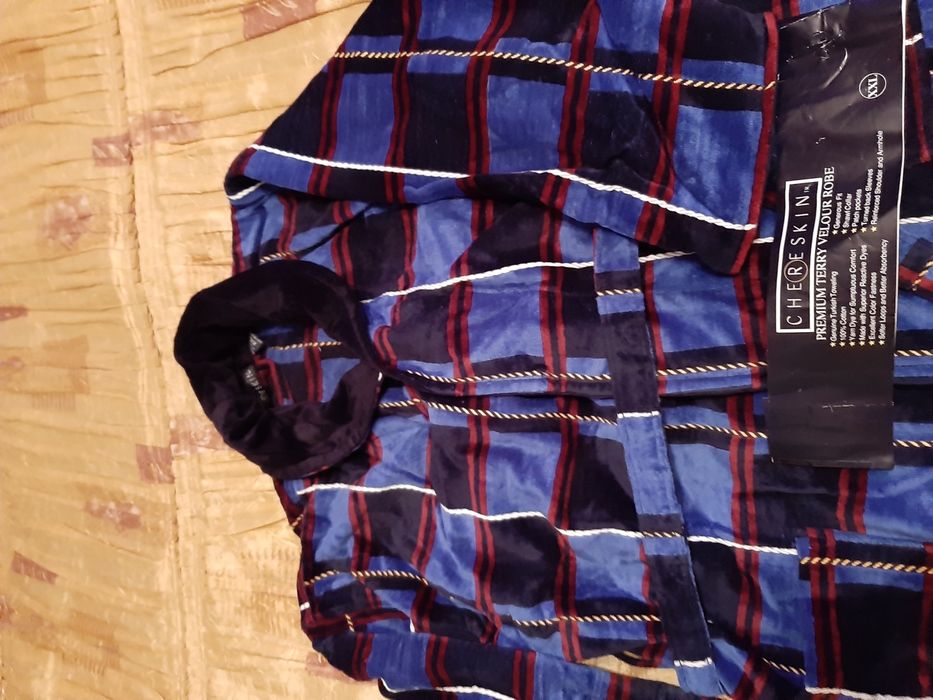 Халат мужской махровый