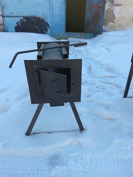 Печка метал 8 мм. СССР.