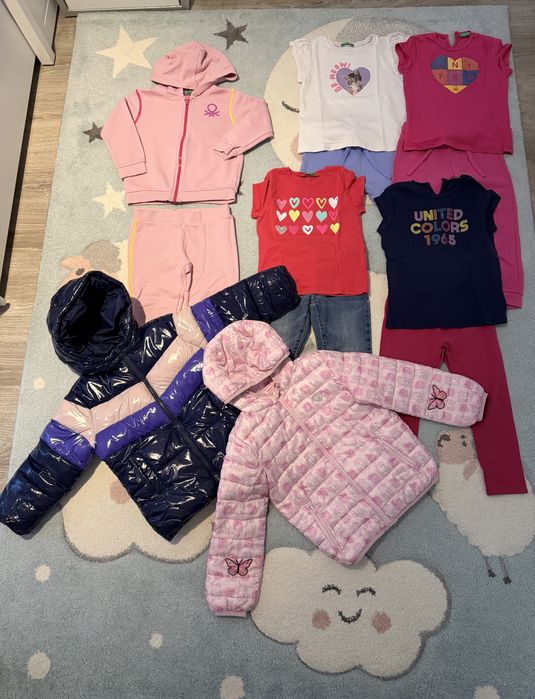 Дрехи Benetton,Guess 3-4-5години