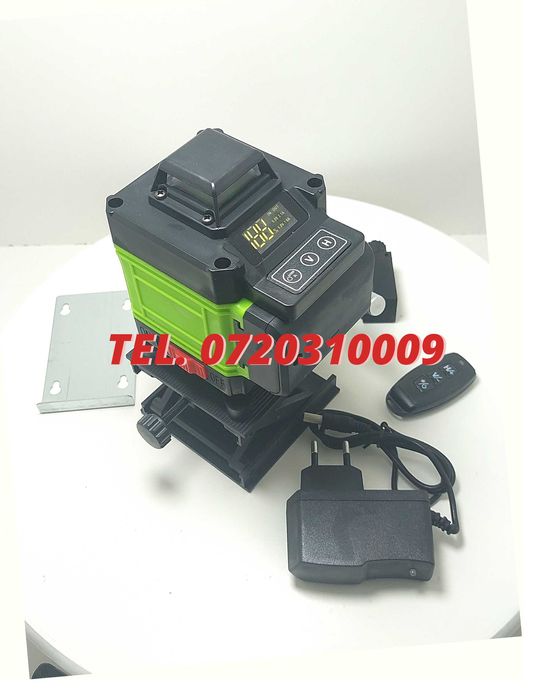 Laser Nivela Profesionala LVDian 360 4D 16 Lini Set