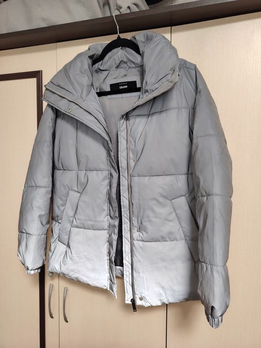 Светлоотразително топло дамско яке S