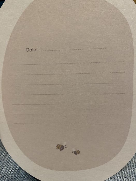 Карти за отброяване на месечинки на бебе на Little Dutch